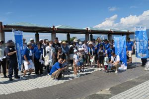 甲子園浜で海浜清掃イベントを開催しました